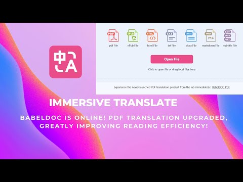 Immersive Translate - Revolutionizing Multilingual Access with Cutting-Edge AI Tools