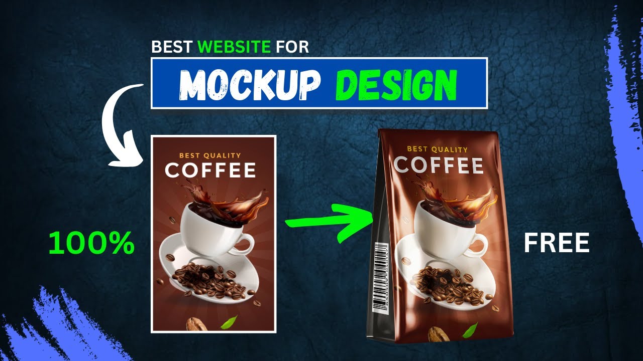 mockup website design