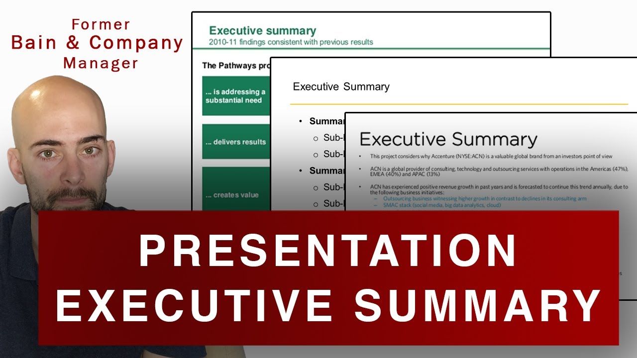an executive summary