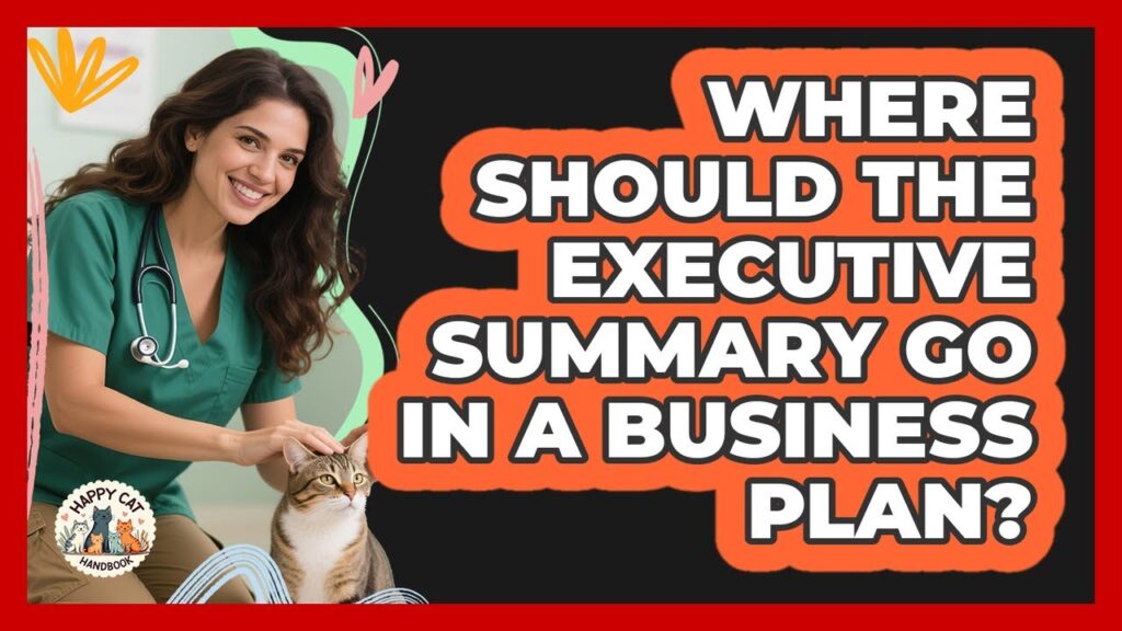 does executive summary come before table of contents