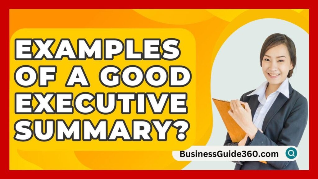 executive report sample