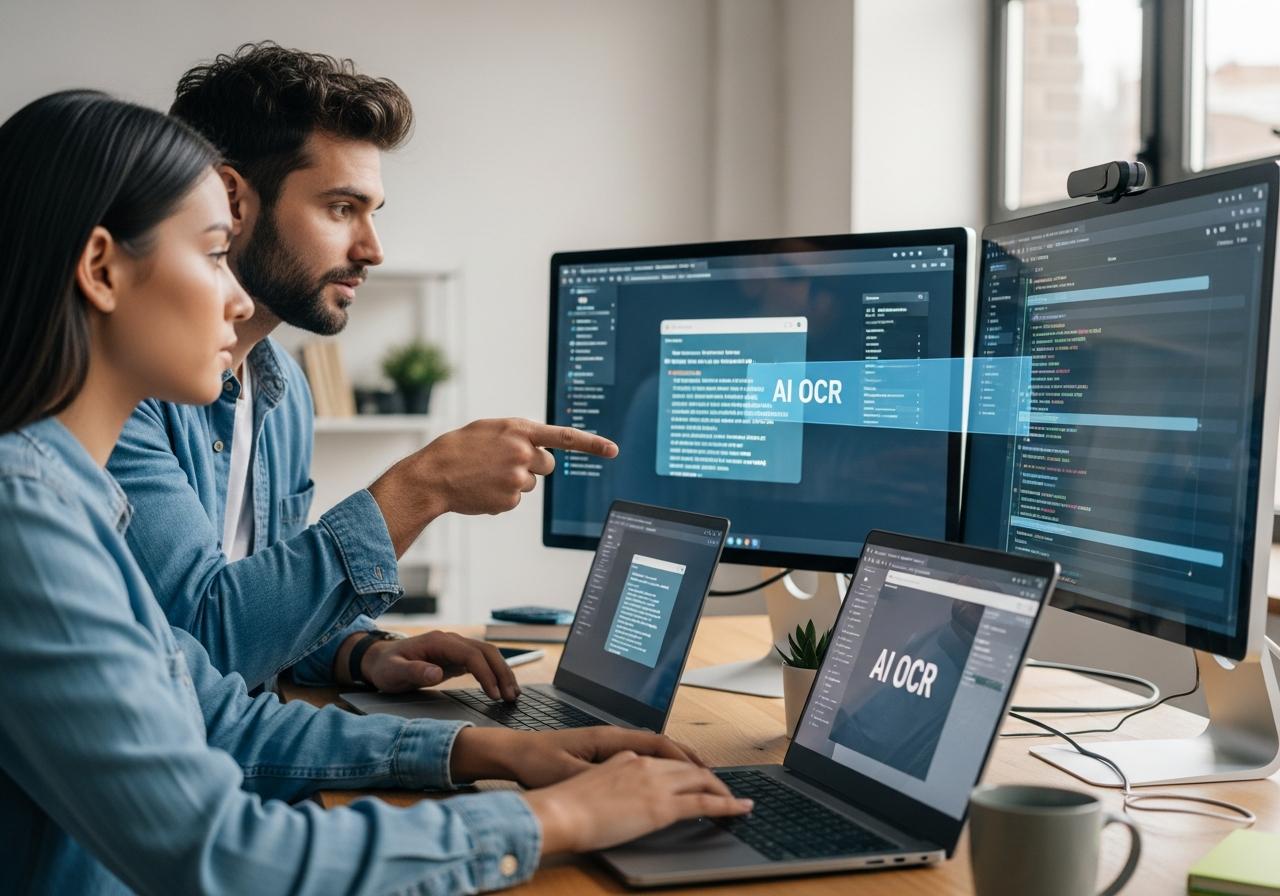 Extract text from screenshots AI