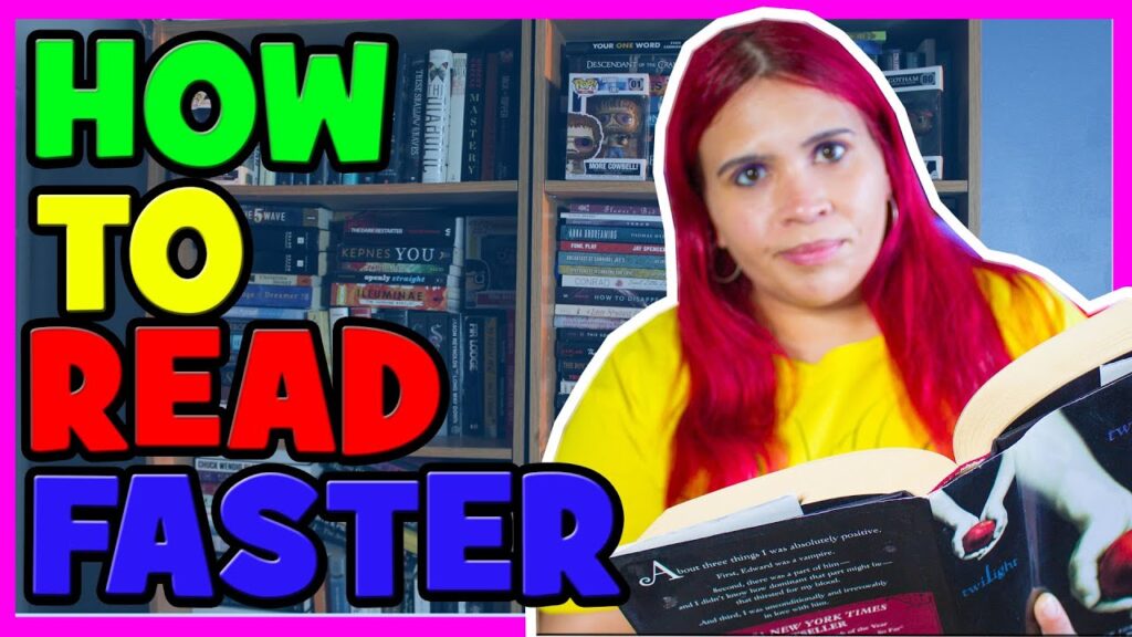 how to read a book faster