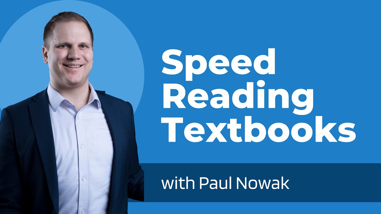 how to read a textbook faster