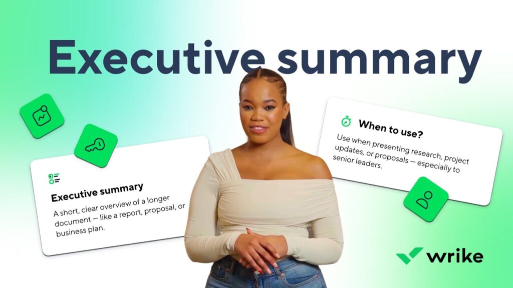 sample executive summary report