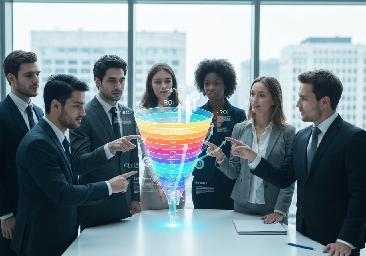 stages of marketing funnel