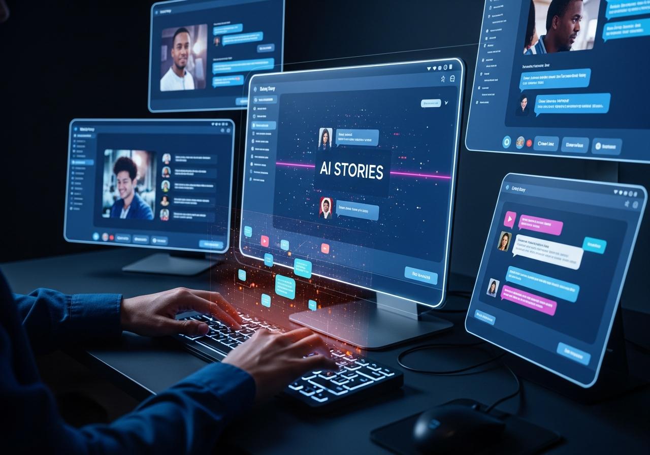 5 AI Tools To Make Viral Fake Text Story Videos Fast