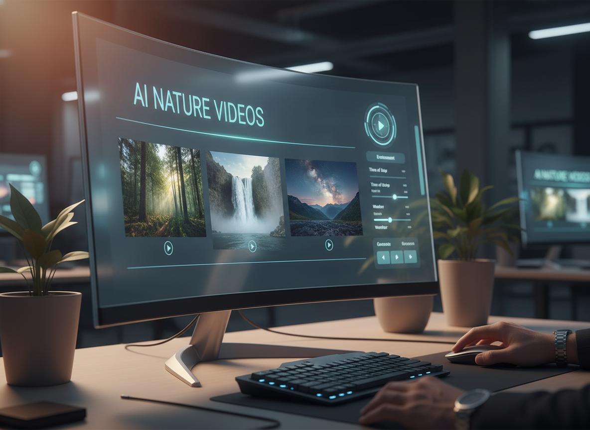 Download Ready-Made Scenes: Best Free AI-Generated Nature Video Stock Libraries